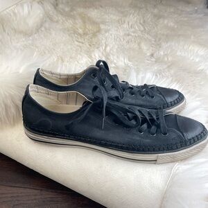 Vintage | rare John varvatos x converse leather low top sneakers / shoes